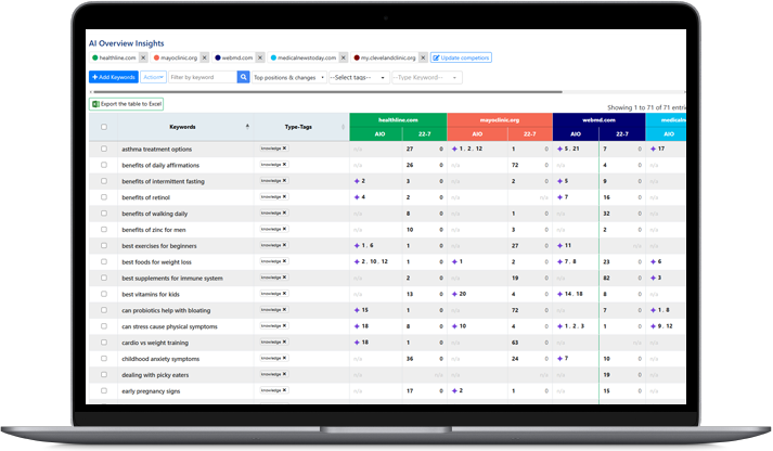 AI Overview Report Tool